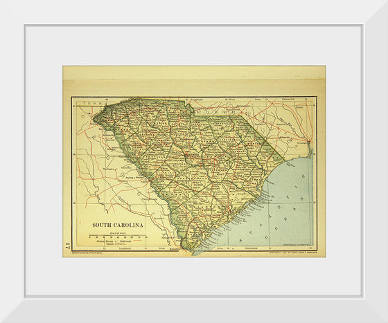 "Map of South Carolina", Dodd, Mead and Company