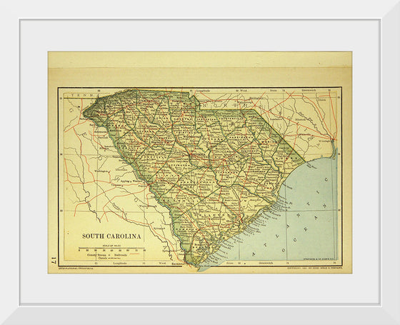 "Map of South Carolina", Dodd, Mead and Company