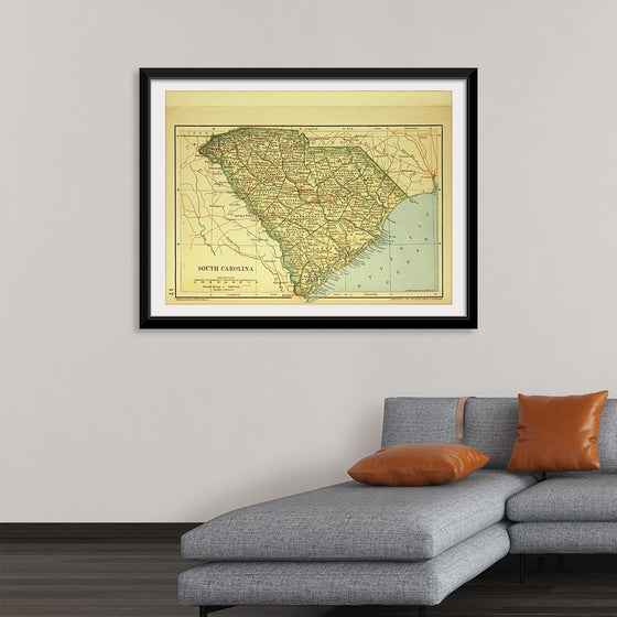 "Map of South Carolina", Dodd, Mead and Company