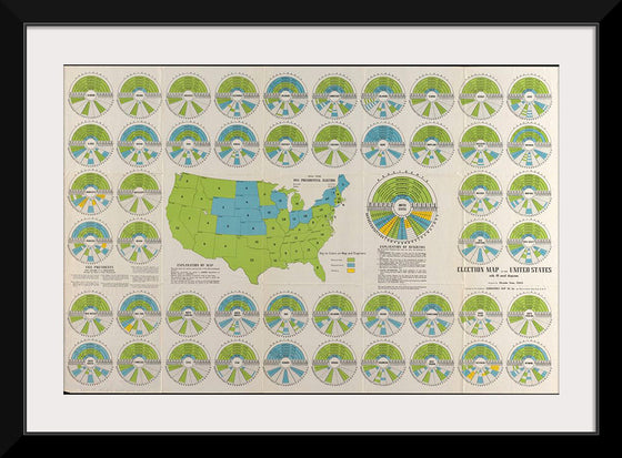 "Election Map of the United States with 49 Novel Diagrams"