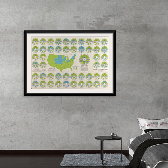 "Election Map of the United States with 49 Novel Diagrams"