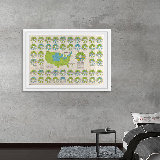 "Election Map of the United States with 49 Novel Diagrams"