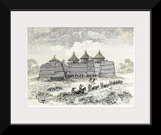 "Gourounga, Gurunsi Sacred Building, Late 19th Century", Douard Riou