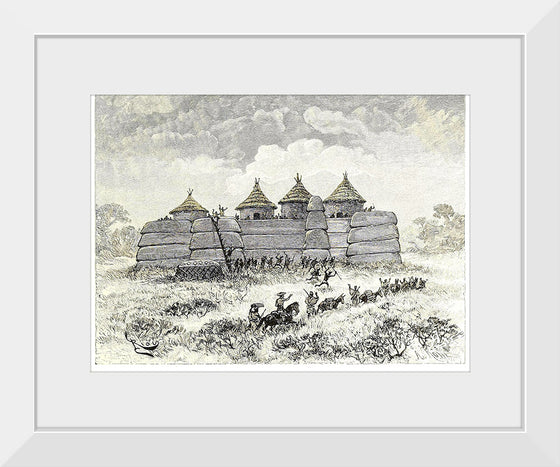 "Gourounga, Gurunsi Sacred Building, Late 19th Century", Douard Riou