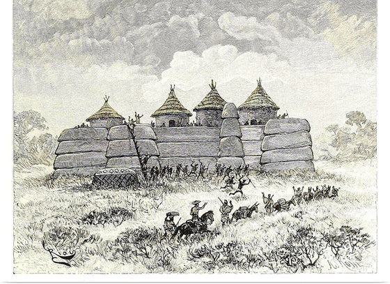 "Gourounga, Gurunsi Sacred Building, Late 19th Century", Douard Riou