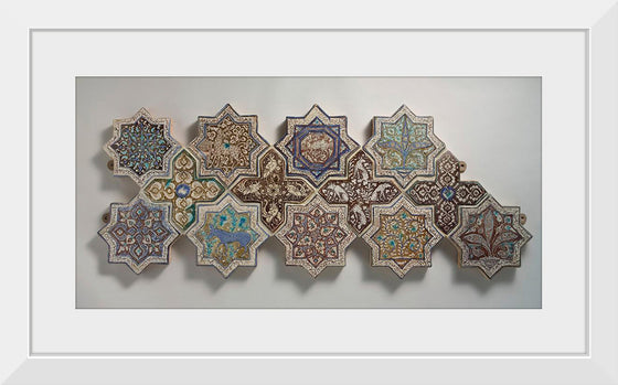 "Eight-Pointed Star-Shaped Tile"