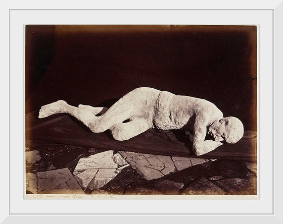 "Impronte Umane, Pompei (Human Cast, Pompeii), (1873)"