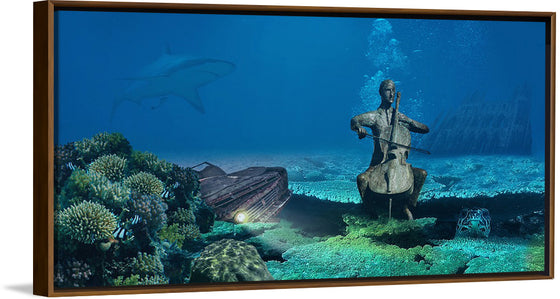 "Musician Underwater"