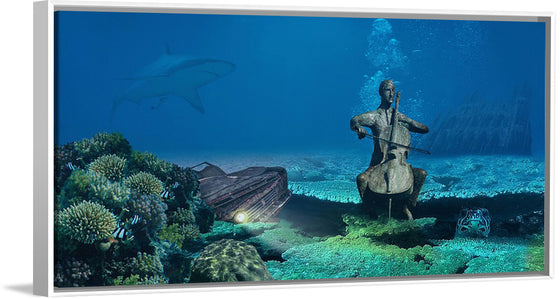 "Musician Underwater"