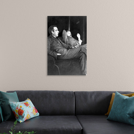 "Albert Einstein and Niels Bohr"