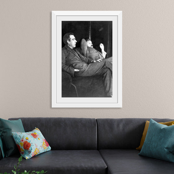 "Albert Einstein and Niels Bohr"