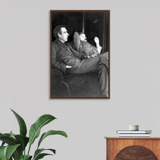 "Albert Einstein and Niels Bohr"