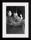 "Albert Einstein and Niels Bohr"