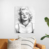 "Marilyn Monroe Sketch"