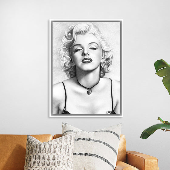 "Marilyn Monroe Sketch"