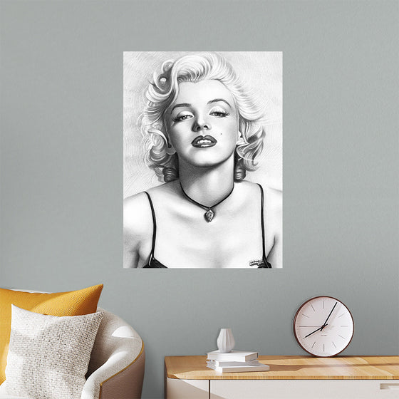 "Marilyn Monroe Sketch"