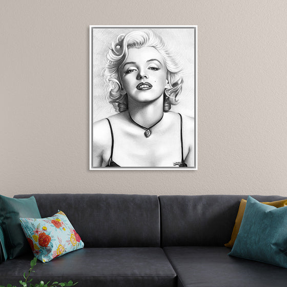 "Marilyn Monroe Sketch"