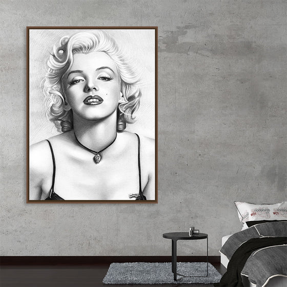 "Marilyn Monroe Sketch"