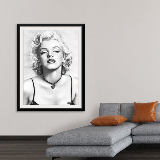 "Marilyn Monroe Sketch"