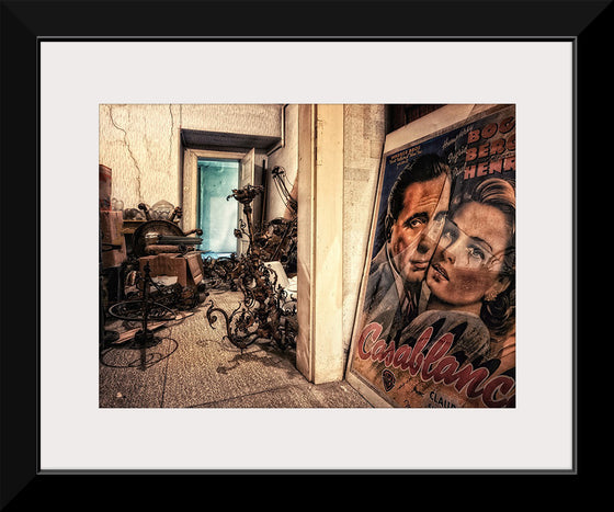 "Casablanca Poster in Room"