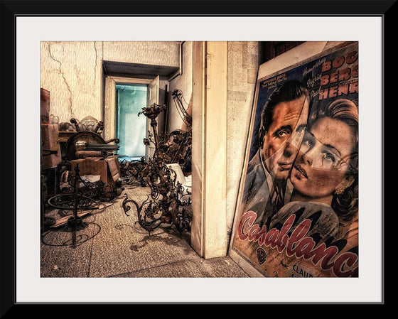 "Casablanca Poster in Room"