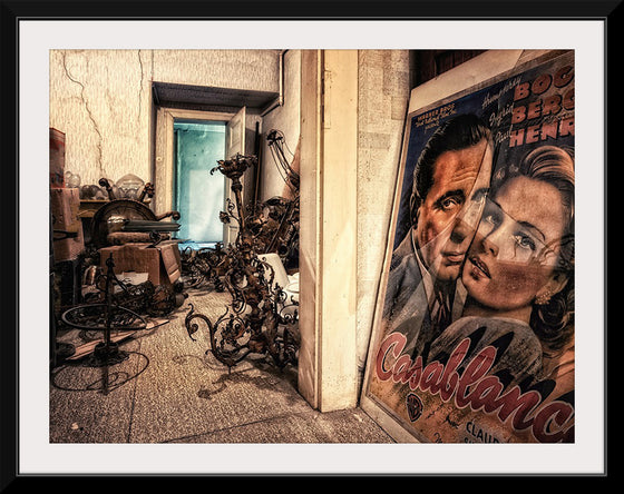 "Casablanca Poster in Room"