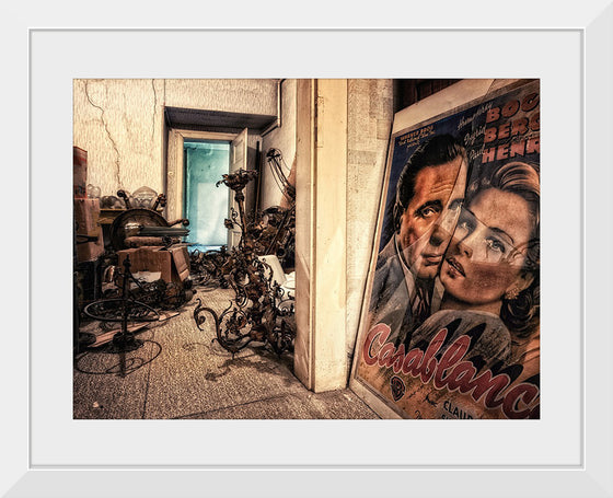 "Casablanca Poster in Room"