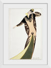 "Woman in a Long Tubular Dress (1912)", Otto Friedrich Carl Lendecke