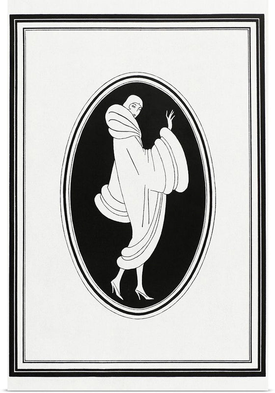 "Advertisement For Brandt's Fur Coat (1926)", Brandt