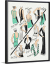 "Sketches taken in Couture (1931)", Dupouy-Magnin, Jane Regny, Bernard & Cie and Mirande