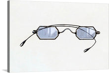  This print features a minimalist portrayal of a pair of glasses, a testament to the convergence of simplicity and elegance. The artist’s subtle strokes skillfully capture the essence of design and function, bringing to life an accessory so common yet profoundly personal. 