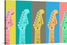  “Colorful Guitars” is a vibrant and playful artwork that would make a great addition to any music lover’s collection. The piece features four guitars in different colors, each with their own unique personality.