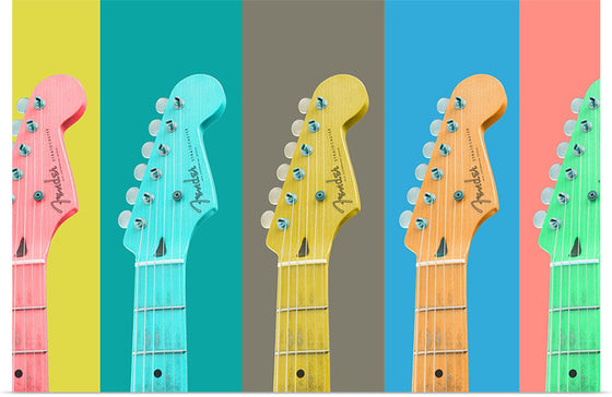 "Colorful Guitars"