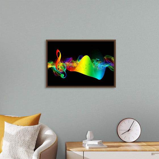 "Colorful Music Notes"