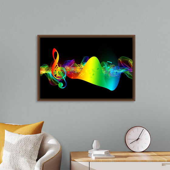 "Colorful Music Notes"