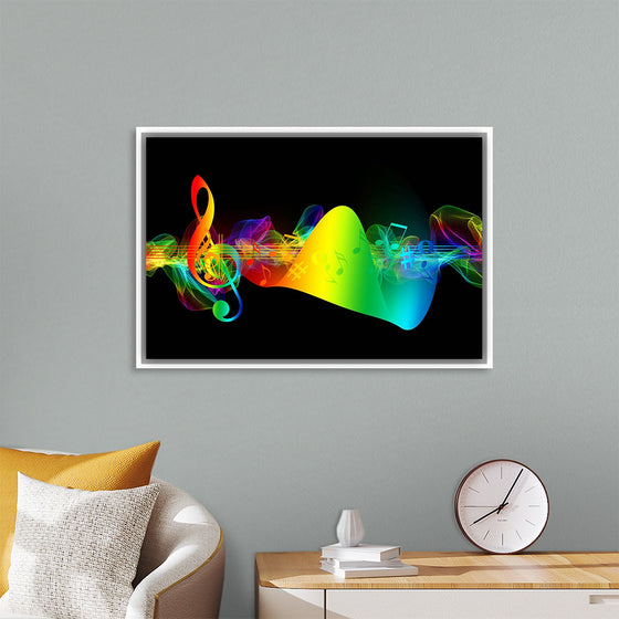 "Colorful Music Notes"