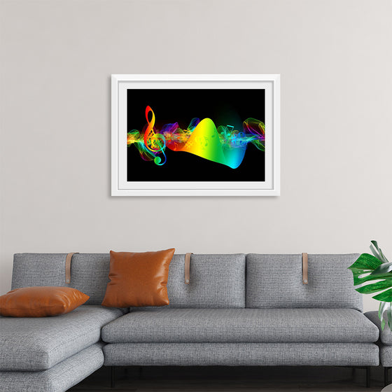 "Colorful Music Notes"