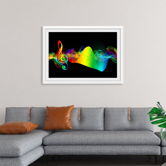 "Colorful Music Notes"