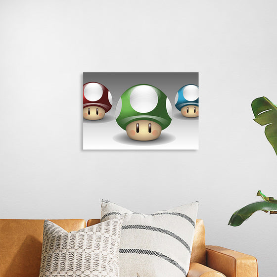 "Nintendo mushrooms"