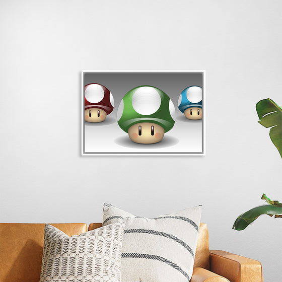 "Nintendo mushrooms"