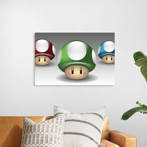 "Nintendo mushrooms"