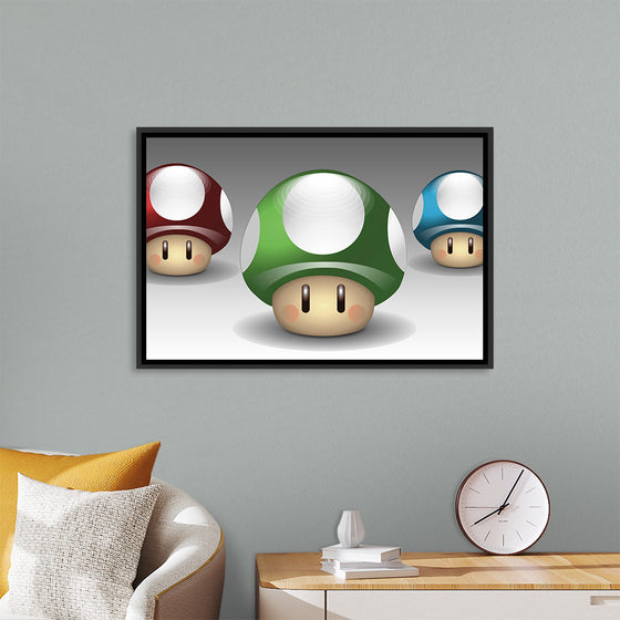 "Nintendo mushrooms"