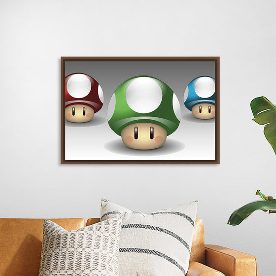 "Nintendo mushrooms"