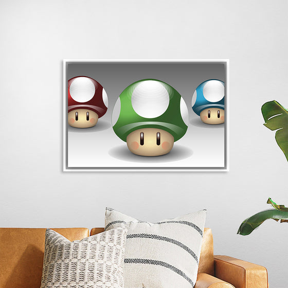 "Nintendo mushrooms"