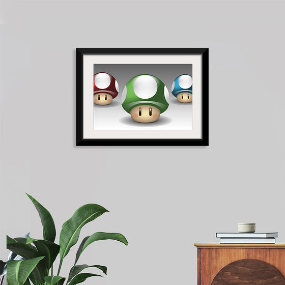 "Nintendo mushrooms"