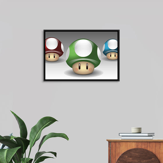 "Nintendo mushrooms"