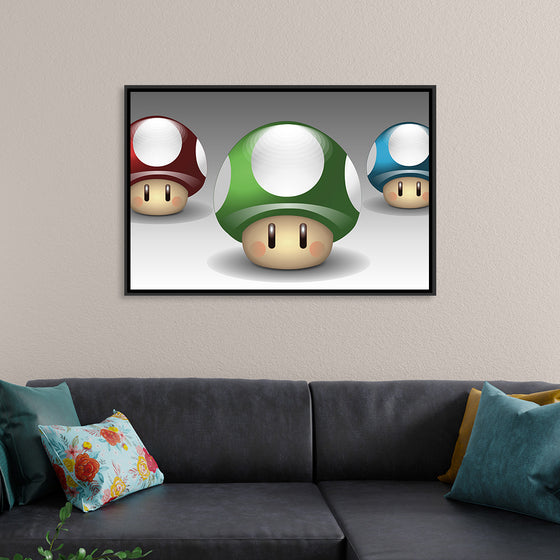 "Nintendo mushrooms"