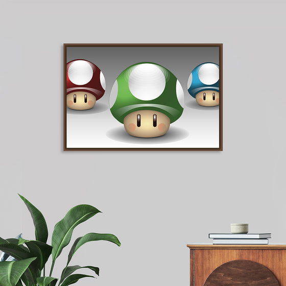 "Nintendo mushrooms"