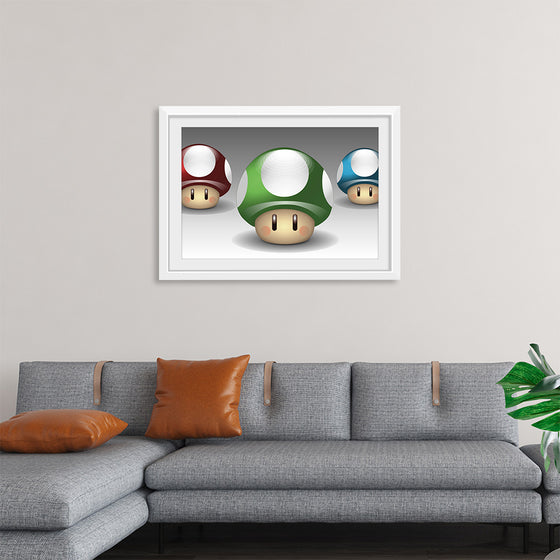 "Nintendo mushrooms"