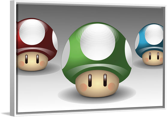 "Nintendo mushrooms"